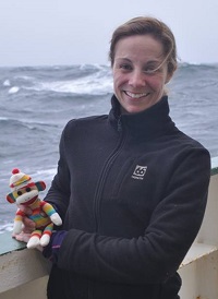 Susan Fudge at sea
